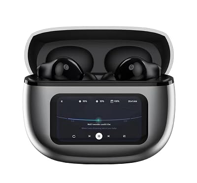 Wireless Earbuds, Ear Buds Active Noise Cancelling with Charging Case, 6.0 Bluetooth Earbuds with AI Clear Calls, 40H Playtime for Sports & Working, Stereo Sound Headphones for iPhone/Android/iPad