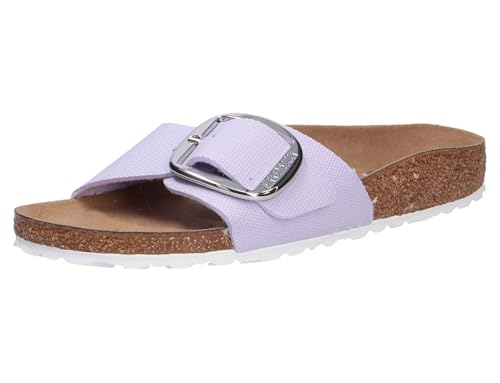 Preisvergleich Produktbild BIRKENSTOCK Madrid Big Buckle Rivet Logo Textile Purple Fog Gr. 39