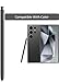 Galaxy S24 Ultra S Pen [4096 Pressure Sensor] Replacement for Samsung Galaxy S24 Ultra 5G All Verisons [NO Bluetooth] Touch Stylus Pen (Dark Gray)