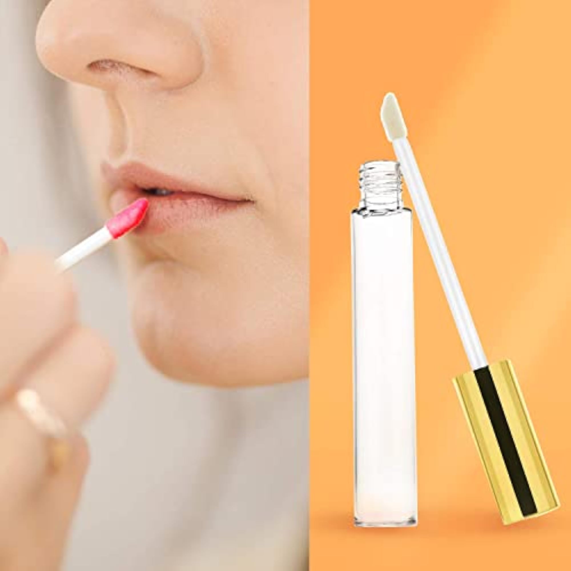 5pcs 5ml Premium Quality Plastic Travel Empty Lip Gloss Containers
