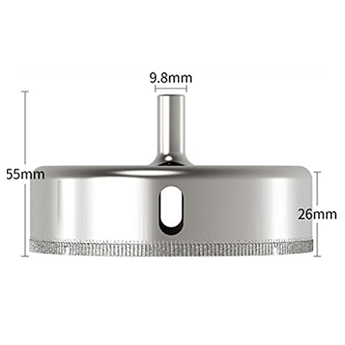 Broca para vidrio de 100mm con punta diamantada miniatura 2