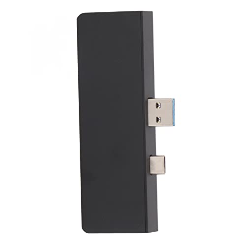 Hub USB-C 5 en 2 Pro 7 en aluminium noir haute finition - 6