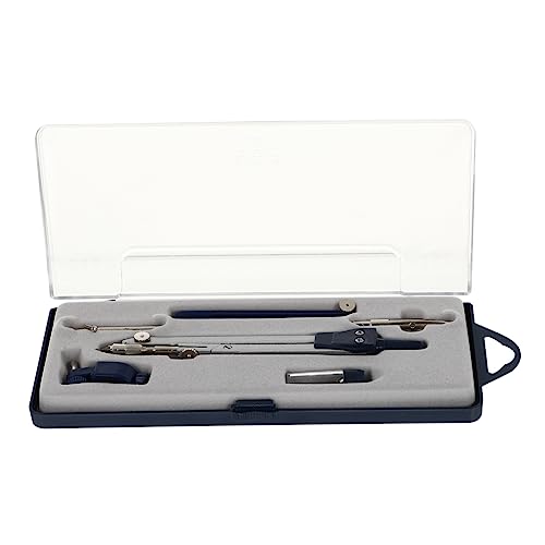Compas geometrie dessin anti derapant avec trousse outil scolaire 3 ensembles