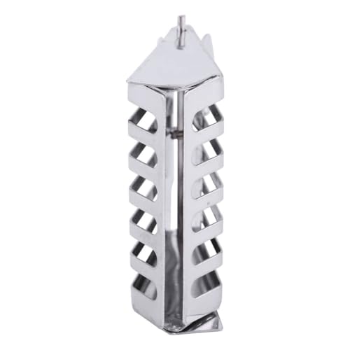 Gaiola de Clipe Coletor de Abelha Rainha para Equipamentos de Apicultura, Aço Inoxidável, Fácil de U