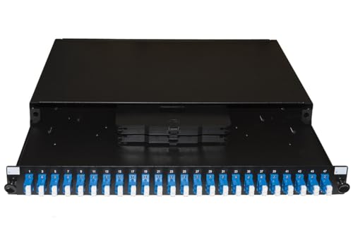Panneau Fibre Optique 19 pour organiser le brassage réseau de 24 SC