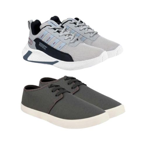 Image of BRUTON Running Sports Shoes for Men's & Boy's (Pack of 2)