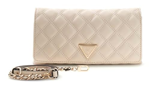 Sac à épaule GUESS Giully II Bone écru : l'organiseur bandoulière chic