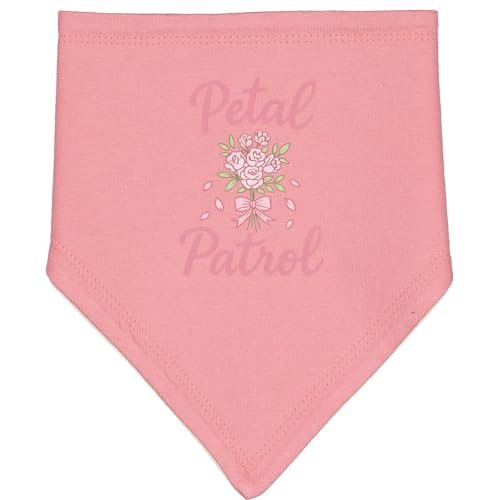 inktastic Petal Patrol Flower Girl Wedding Baby Bandana Bib