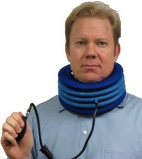 Cervical Pneumatic Neck traction Pump Pain Reliever Device Size: Regular