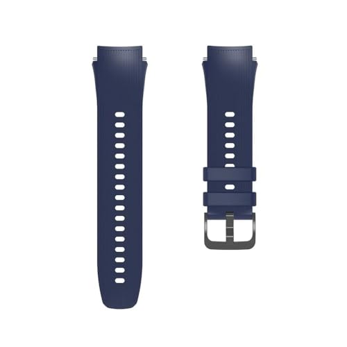 [MEVMEVGNLN] Fit For OPPO Watch X �X�}�[�g�E�H�b�`�p�V���R���X�g���b�v �ʋC���X�|�[�c�u���X���b�g For Correa ���X�g�o���h�p�����i(Dark Blue)