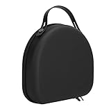 Denash Headset Storage Bag Schocksicheres Schutzkoffer für Active Rauschen Reduktion Wireless Headset, Fahrtruhe für Reisende (Black)