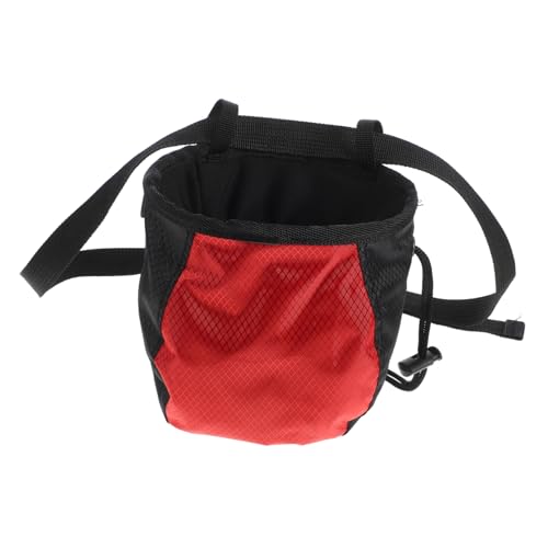 HANABASS Climbing Chalk Bag for Gymnastics Powerlifting Bag Multi-use Leakproof Chalk