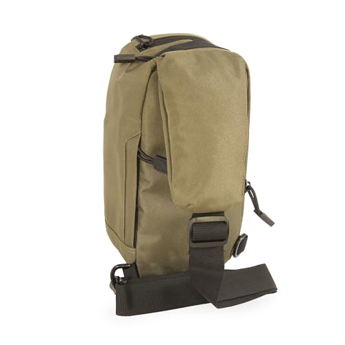 Highland Tactical Expo Sling Bag, Dark Green/Black2