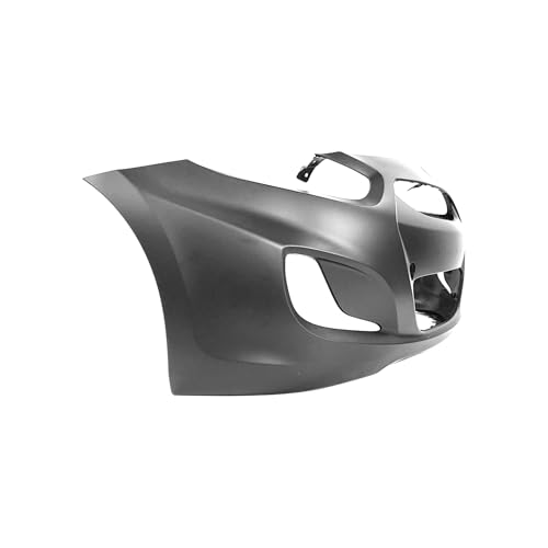 Image of FitParts Compatible with Hyundai Accent 2014-2017 Front Bumper Cover | Primed, With Fog Light Holes, Sedan /Hatchback, Ready to Paint, OEM 865111R010, HY1000201