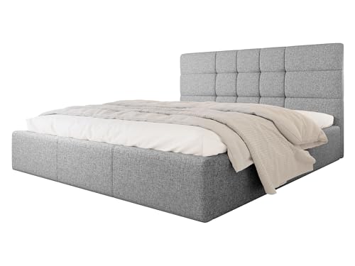 Mirjan24 Doppelbett Komasan mit Lattenrost aus Holz, Ehebett mit...