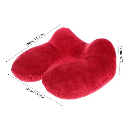 Almohada inflable cuello soporte ergonómica 30 cm miniatura 2