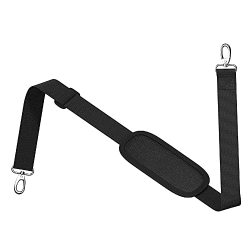 NOBLJX Correa de Hombro de Repuesto Universal, Correas Ajustables Acolchadas Suaves Desmontables, cinturón Suave y Grueso para Equipaje, Funda para Ordenador portátil, Bolsas
