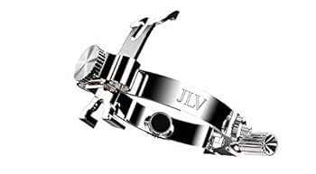 Amazon | JLV リガチャー アルトサックス（エボナイトマウス