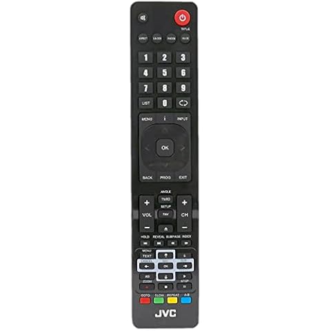 121AV RM-C3174 Replace Remote Control fit for JVC LED LCD TV LT-22C540 LT-24C340 LT-40C550 LT-40C551 LT-42C550 LT-49C550 LT-50C550 Cover