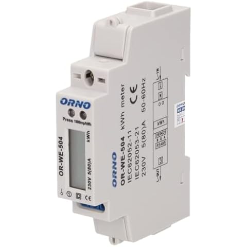 Compteur Electrique Orno WE-504 Cover