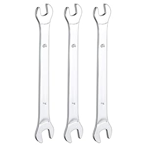 QUARKZMAN 3 Stück Doppelmaulschlüssel-Set