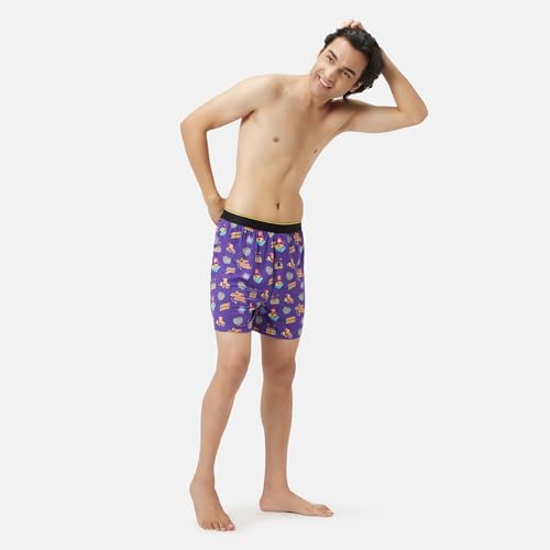 Image of Bummer Micro Modal Boxer Shorts for Men - Ultra Soft & Breathable, 3 Times Softer Than Cotton, Anti-Bacterial, Stretchable for Ultimate Comfort & Style, Pack of 1 (A Shark Tank Product)