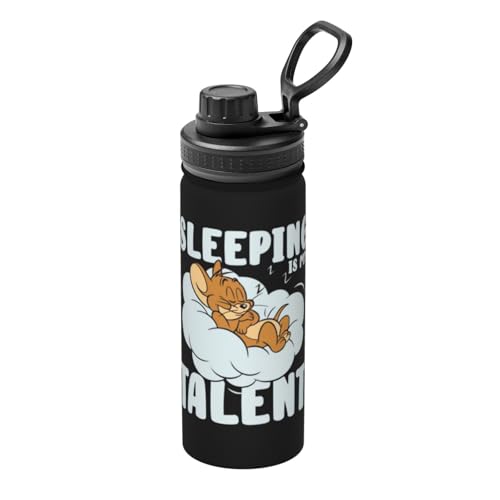 トムとジェリー 水筒 真空断熱 保温 保冷 スポーツボトル 人気 ステンレスボトル スポーツ飲料対応 漏れない 直飲み530ml 男の子 女の子 おしゃれ 大人 子供