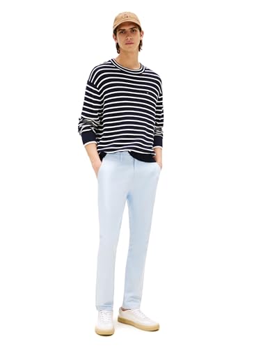 Image of Tommy Hilfiger Men's Stretch Cotton Chino Pants in Slim Fit