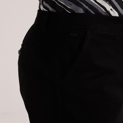 Image of BASICS Premium Cotton Stretch Formal Trousers for Men | Office Pants