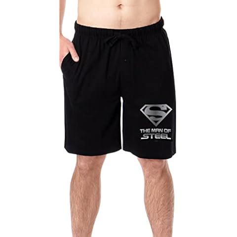 DC Comics Superman Character Sleep Pajama Shorts Cover