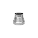 Imperial GV1196 Gray Metal 311P Stove Pipe Reducer Pack of 10