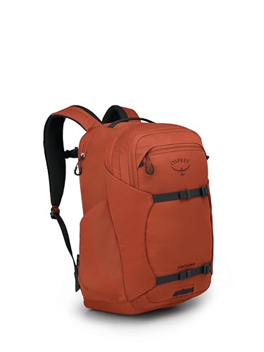 Osprey Proxima 30L Campus Laptop Backpack - Organized Everyday Pack with Tech Storage, Water Bottle Pockets, and Comfortable Carry - Perfect for School, Commuting, and Travel, Firestarter Orange