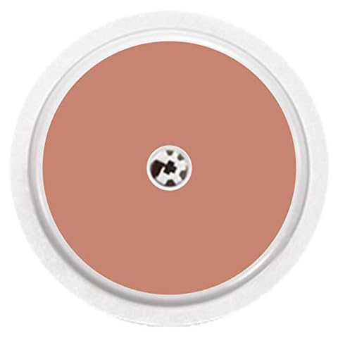 2X Skin - Sticker Skin for Freestyle Libre Sensor Color Dunkel Cover