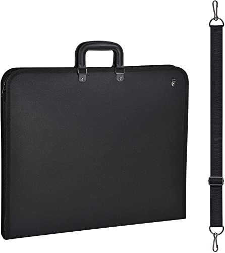Étui de transport A3 pour artiste, artiste, sac de transport pour boîte à lumière A3 avec bandoulière - Étanche - 49 x 37 x 4 cm Cover