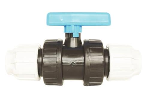 Vanne à compression PE Ø25 SOMATHERM haute pression 16 bars durable - 3