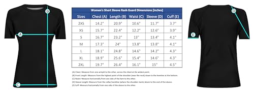 Raven Fightwear Women's Unkindness Rash Guard Short Sleeve BJJ MMA Black3