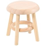 Mini meuble décoratif : ce mini tabouret en bois répond à vos différents besoins de décoration pour le salon, la salle à manger ou la chambre de votre mini maison