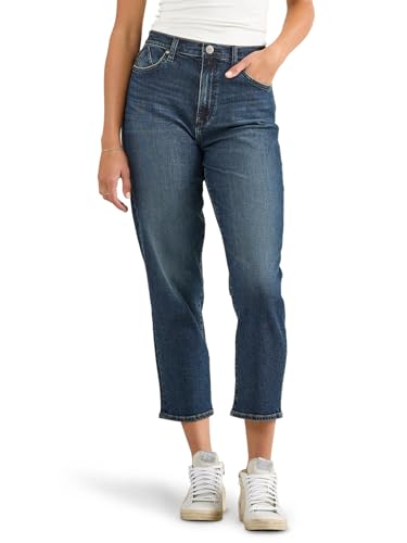 Rock & Republic Womens Shea High Rise Straight Ankle Jean