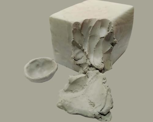 Rahul Terracotta Natural Air Dry Clay, 1kg Modeling Clay for Sculpting and Pottery, Terracotta Color, Ready to Use for Adults, Arts and Crafts Projects