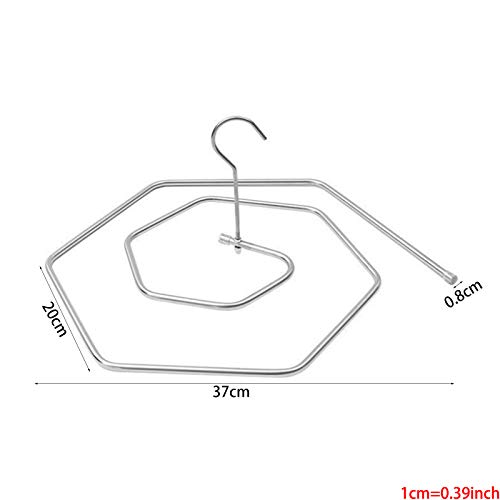 NAIXUE Stainless Steel Spiral Hanger Quilt