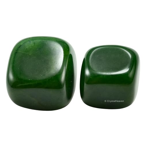 Image of Certified Dark Green Aventurine Crystal Healing Tumbled Stone, Natural Polished Crystals for DIY Crafts, Manifestation, Meditation, Pooja Feng Shui and Reiki Healing (30 Grams)