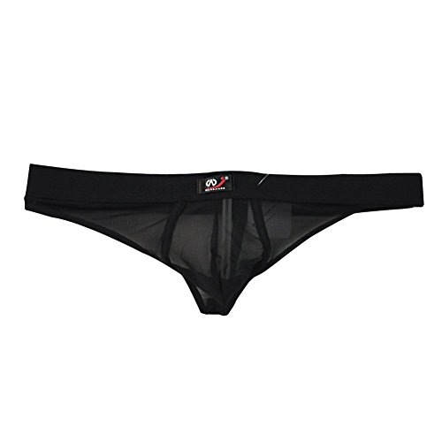 Zacoo Men Sheer Mesh Brief Size S Color Black