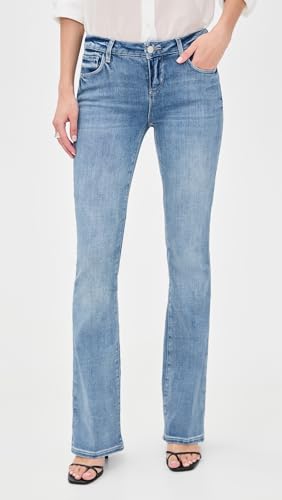 L'AGENCE Women's Cara Low Rise Bootcut Jeans2