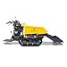 BAMATO Mini Raupendumper MTR-500PROS mit Kipphydraulik & Selbstladeeinrichtung | 6 kW Leistung | Raupenantrieb | 500kg Traglast | Raupentransporter Dumper Minidumper