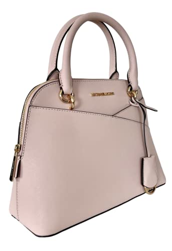 Michael Kors Jet Set Medium Logo Dome Satchel (Powder Blush) #TOP2