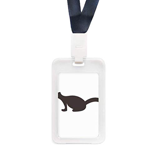 Étui de protection transparent pour carte d'identité Noir Polecat en voyage