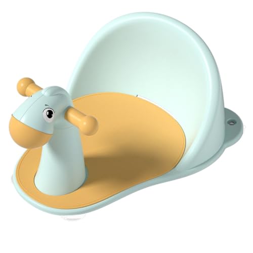 GARVALON ベビーバスシート 幼児用バスチェア 滑り止め加工 安定した構造 赤ちゃん用バスタブシート バスルームの使用 ベビーシャワーチェア