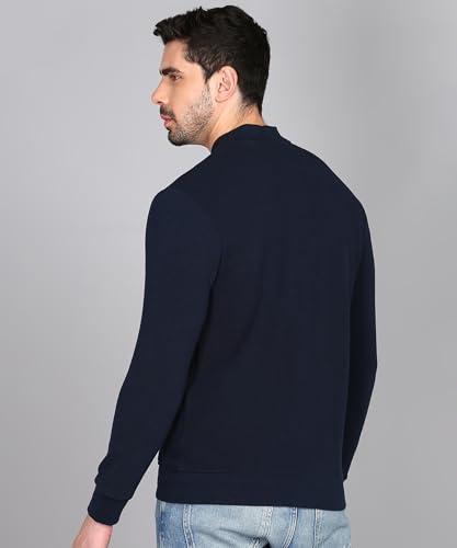 Image of Alan Jones Clothing Men's Cotton Blend Regular Solid Corduroy Front Zipper Jacket