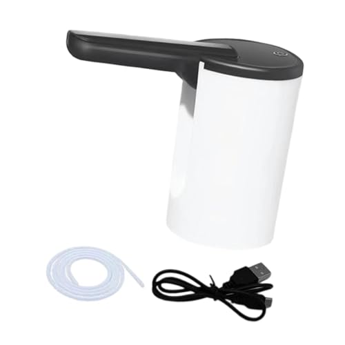 Image of VELURA Automatic Drinking Water Bottle Pump USB Rechargeable for Restaurant Kitchen Black|1 Face Down Pillow|Hot /Cold Water Dispensers| Home Improvement