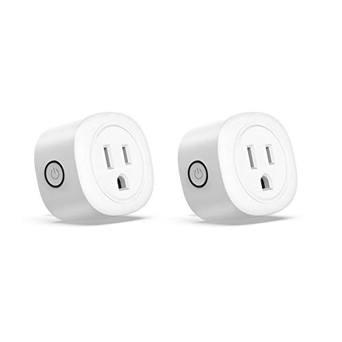 Smart Plugs, JUANWE Smart Outlet Mini WiFi Switch Plug Work with Alexa, Google Home Assistant, No Hub Required, Remote Control Your Home Appliance from Anywhere, with Timer Function(2 Pack) Smart Plugs, JUANWE Smart Outlet Mini WiFi Switch Plug Work with Alexa, Google Home Assistant, No Hub Required, Remote Control Your Home Appliance from Anywhere, with Timer Function(2 Pack)